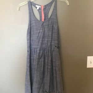 Cute short denim look dress Sz medium